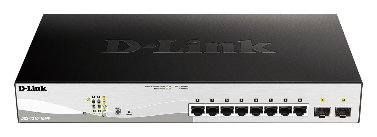 Produktfoto 1 von D-Link Wi-Fi Smart Switch PoE 10-Port Managed, Smart EU