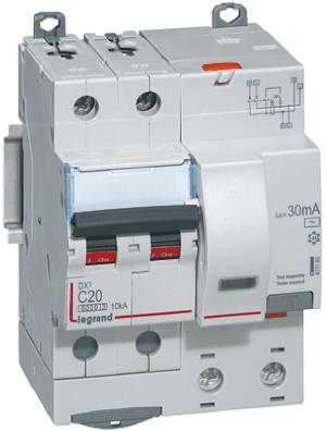 Produktfoto 1 von Legrand DX3 RCD/FI, 1P+N-polig, 20A, 30mA