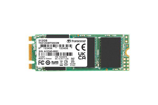 Transcend MTS602M., M.2 Intern SSD-Laufwerk SATA III Industrieausführung, MLC, 128 GB, SSD