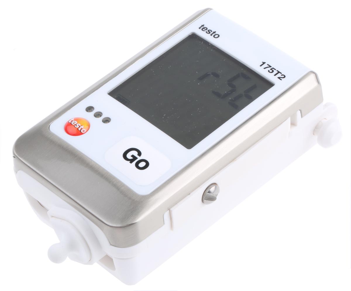 Testo 2-Kanal Temperatur Datenlogger, -35°C → +55°C, Sensor NTC