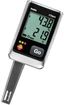 Testo 2-Kanal Feuchtigkeit, Temperatur Datenlogger, -20°C → +55°C / 100%RH, Sensor kapazitiv, NTC