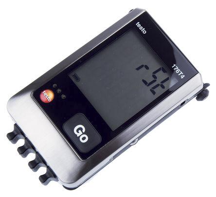 Produktfoto 1 von Testo 4-Kanal Temperatur Datenlogger, -20°C → +70°C, Sensor J, K, T, Thermoelement