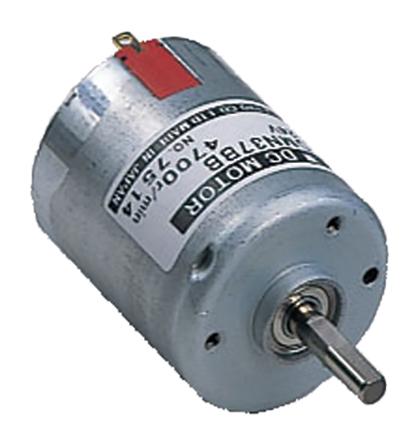 Nidec DMN37 Bürstenmotor bis 14,7 mNm, 12 V dc / 7,2 W, Wellen-Ø 5mm, 38.4mm x 76.2mm