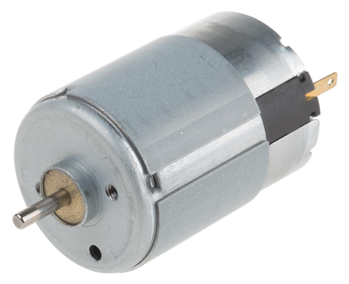 Nidec DMN29 Bürstenmotor bis 7,8 mNm, 12 V dc / 3 W, Wellen-Ø 2.5mm, 29mm x 54mm