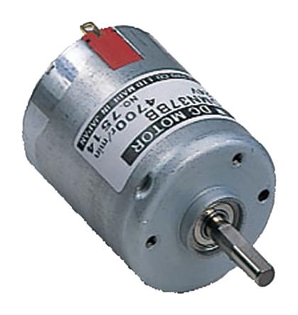 Produktfoto 1 von Nidec DMN37 Bürstenmotor bis 14,7 mNm, 24 V dc / 7,2 W, Wellen-Ø 5mm, 38.4mm x 76.2mm