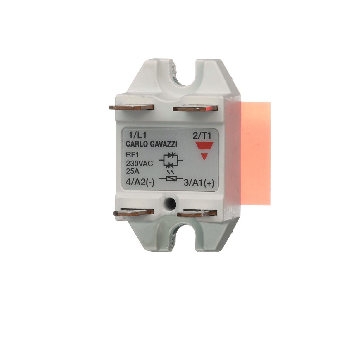 Carlo Gavazzi RF1 Chassismontage Halbleiterrelais mit Nulldurchgang 280 V ac / 25 A