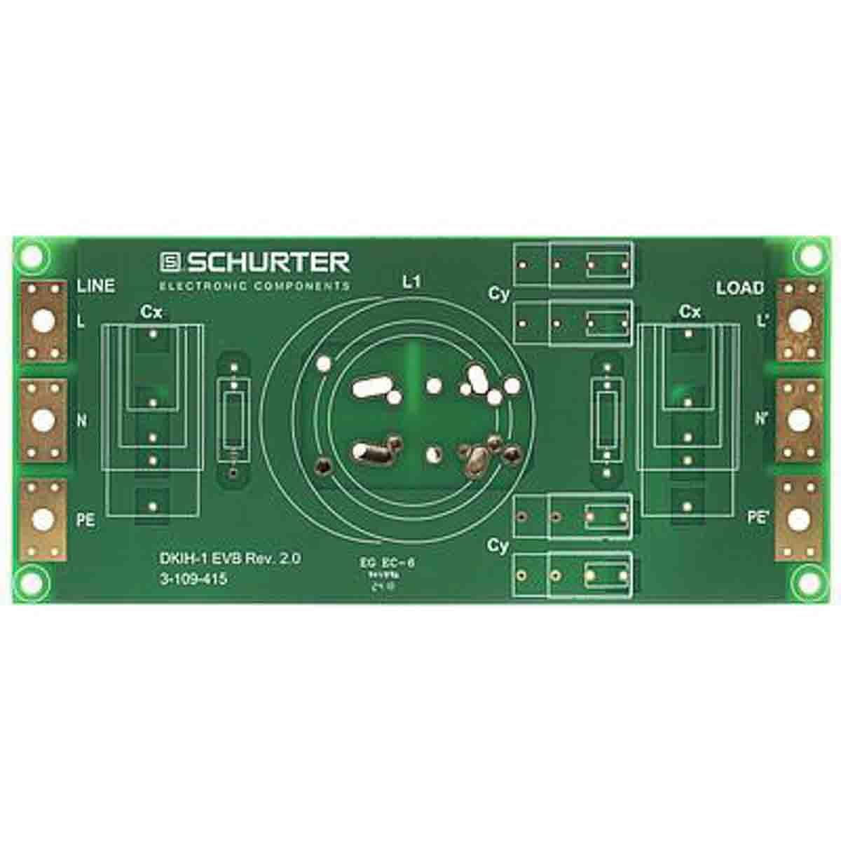 Produktfoto 1 von Schurter DKIH-EVB EMI-Filter-Kit