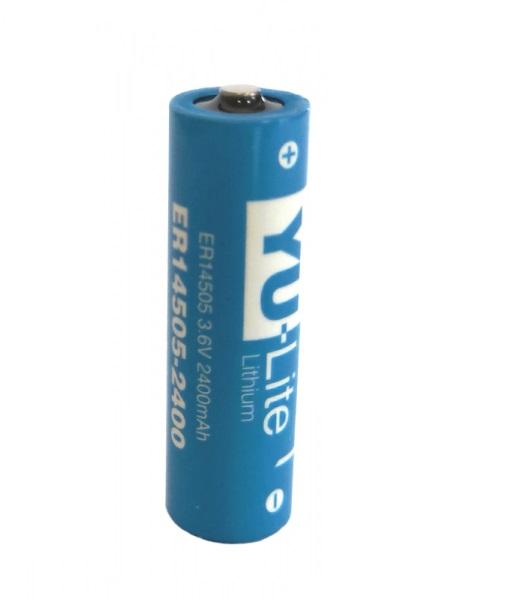 Produktfoto 1 von Yuasa ER 14505 AA Batterie, Lithium Thionylchlorid, 3.6V / 2.4Ah, flacher Anschluss