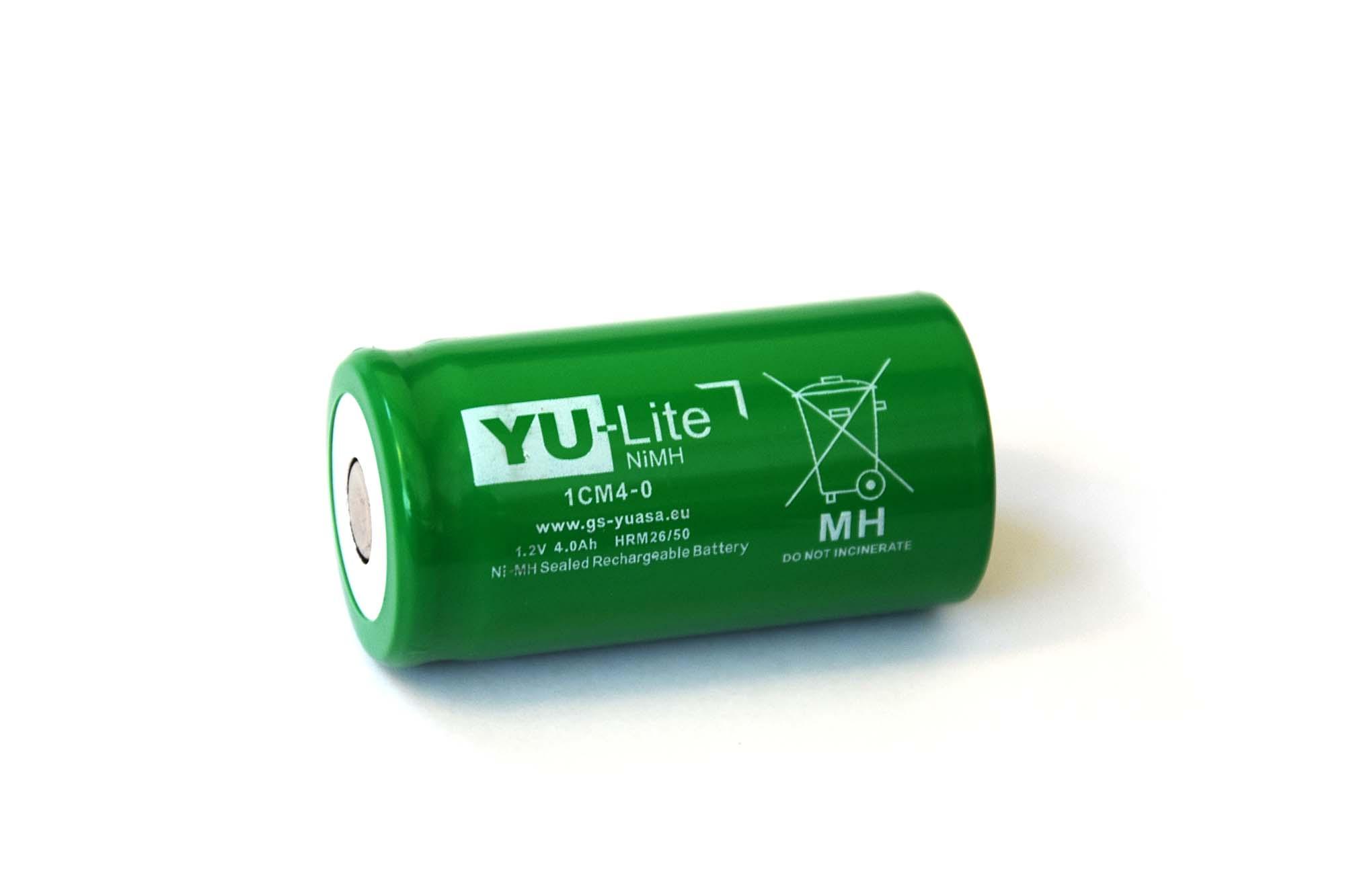 Produktfoto 1 von Yuasa 1CM4-0 C Batterie, 1.2V NiMH