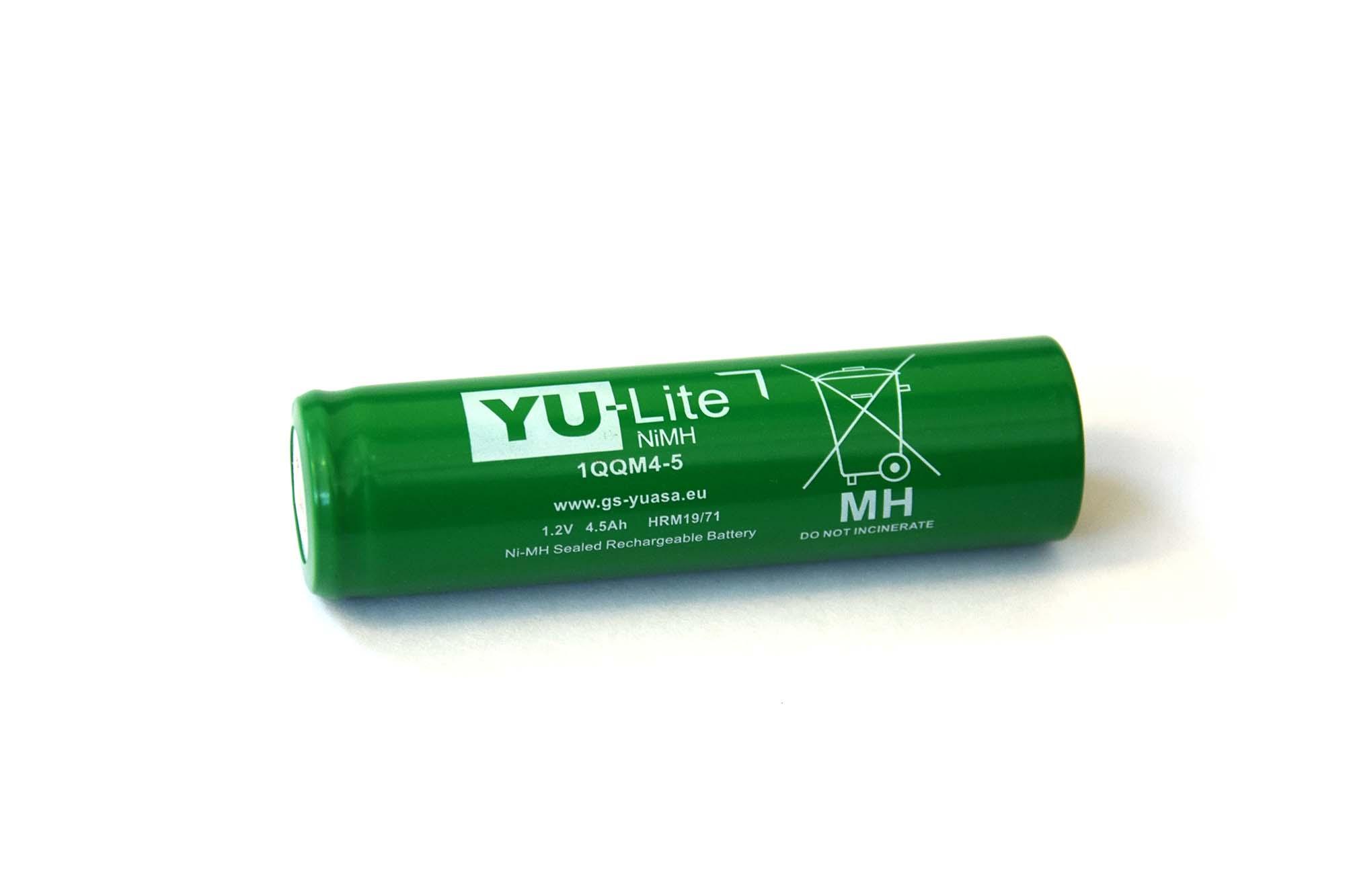 Yuasa 1QQM4-5 18670 Batterie, 1.2V NiMH