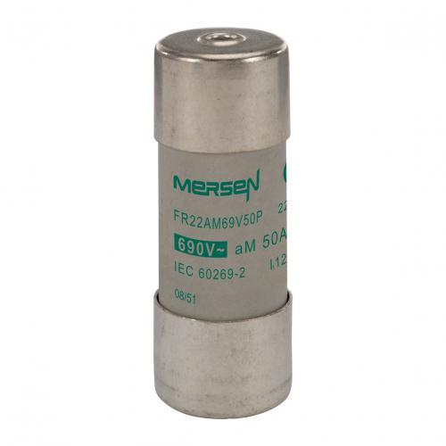 Mersen Feinsicherung aM / 50A 22.2 x 58mm 690V ac Keramik