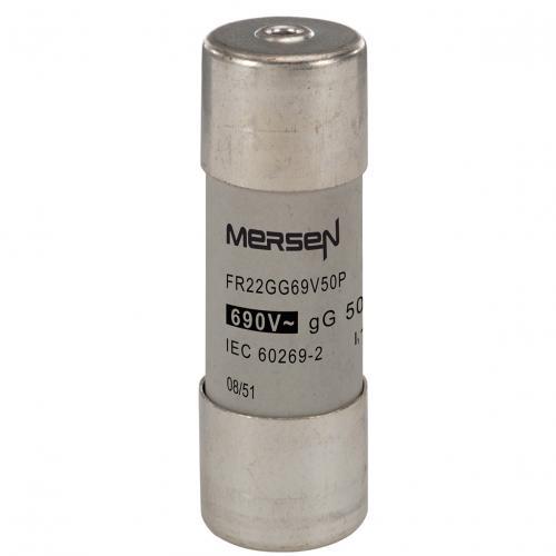 Mersen Feinsicherung gG / 50A 22.2 x 58mm 690V ac Keramik