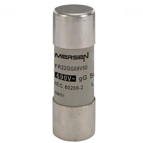 Mersen Feinsicherung gG / 50A 22.2 x 58mm 690V ac Keramik