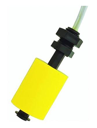 Produktfoto 1 von Flowline Switch-Tek Polypropylen Schwimmerschalter Vertikal 120V, Schließer/Öffner, -40°C → +80°C, mit 600mm Leitung