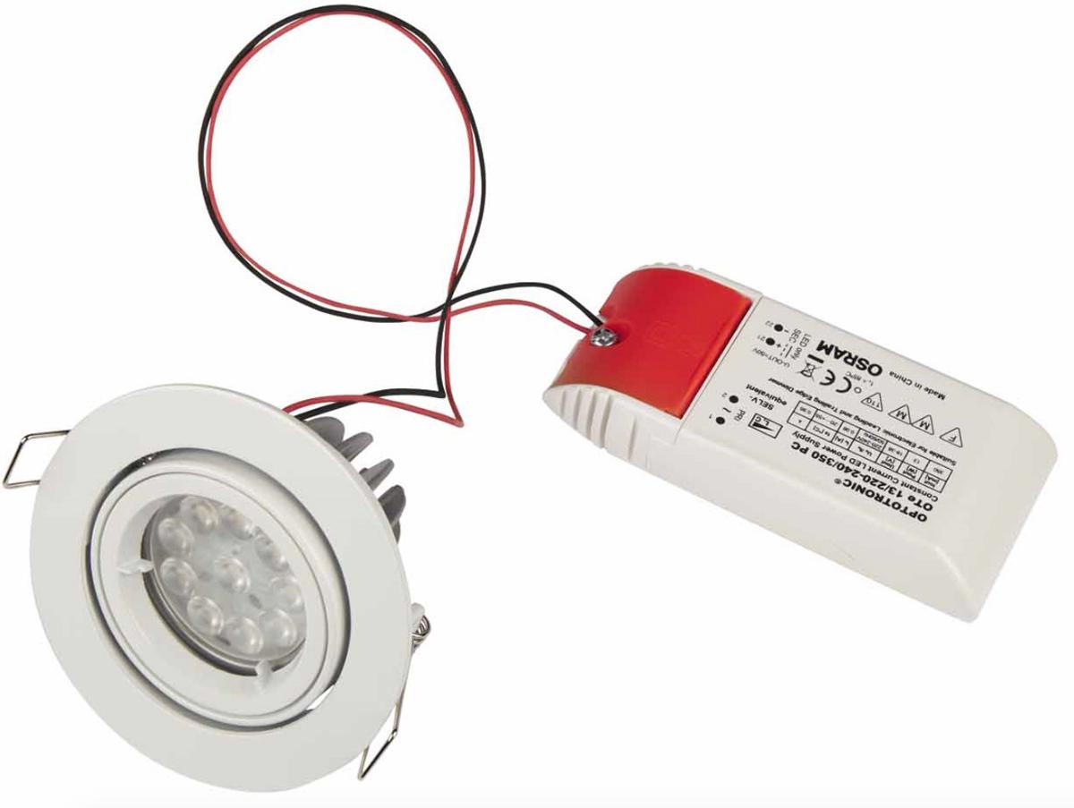 Produktfoto 1 von Osram Kit PrevaLED COIN 50 Downlight-Strahlerkit / Downlight, LED, 13,5 W 3000K