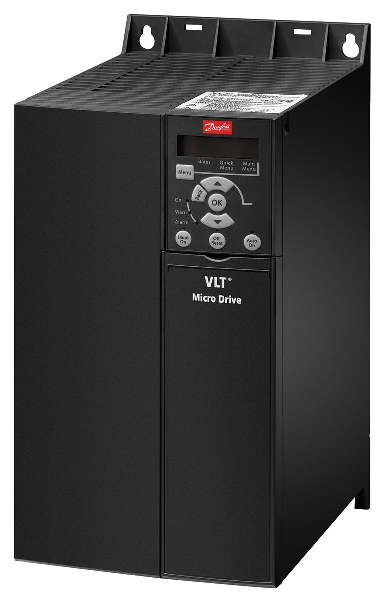 Produktfoto 1 von Danfoss VLT FC51, 3-Phasen Frequenzumrichter 18,5 kW, 400 V ac / 37 A 0 → 200 (VVC+ Mode) Hz, 0 → 400