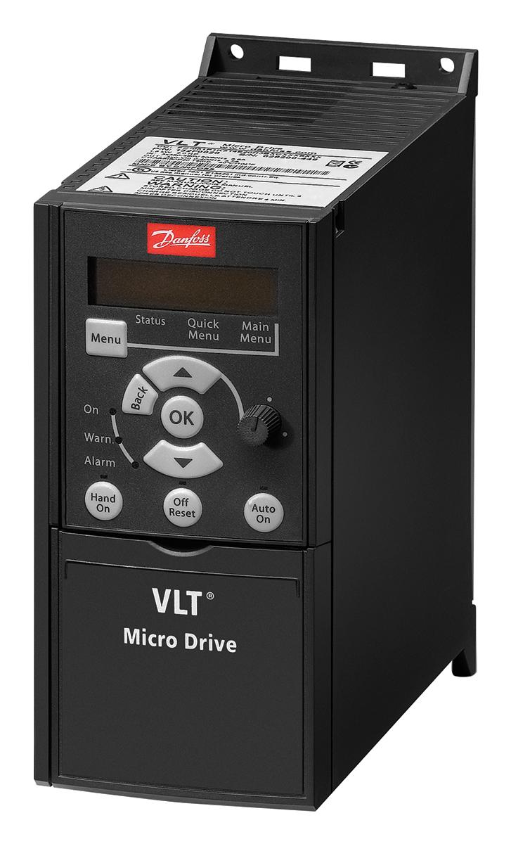 Danfoss VLT FC51, 3-Phasen Frequenzumrichter 1,5 kW, 230 V ac / 6,8 A 0 → 200 (VVC+ Mode) Hz, 0 → 400