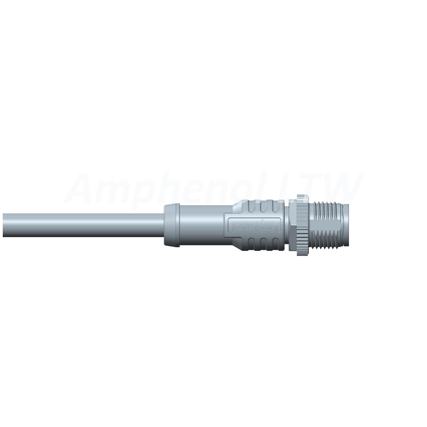 Amphenol M12A konfektioniertes Sensorkabel 17-adrig, Stecker / offenes Ende, Länge 1m