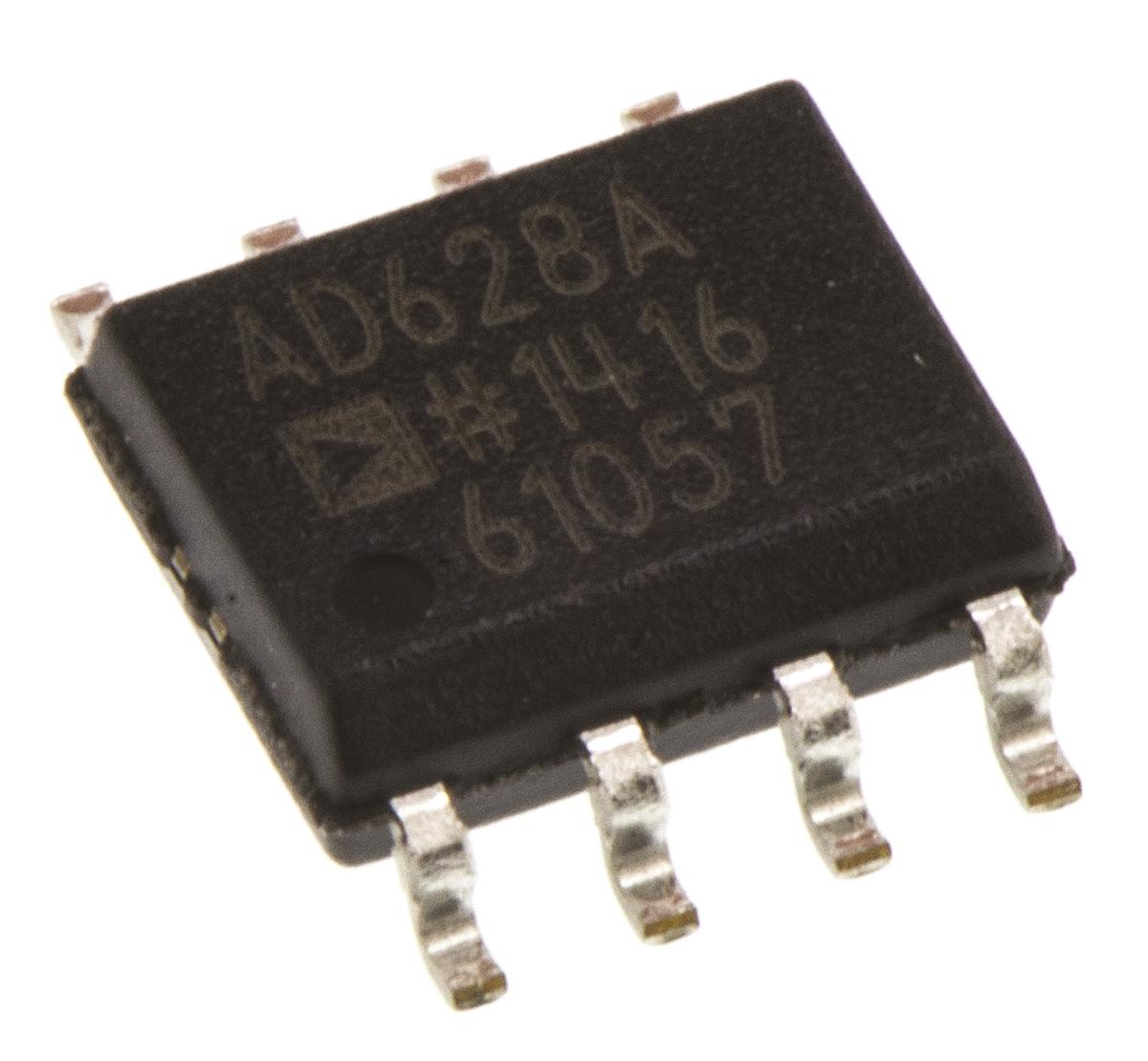 Produktfoto 1 von Analog Devices Dual, Single Differenzverstärker 5 V, 9 V, 12 V, 15 V, 18 V, 24 V, 28 V, 0.22MΩ, 3mV ±12 V, ±15 V, ±3 V,