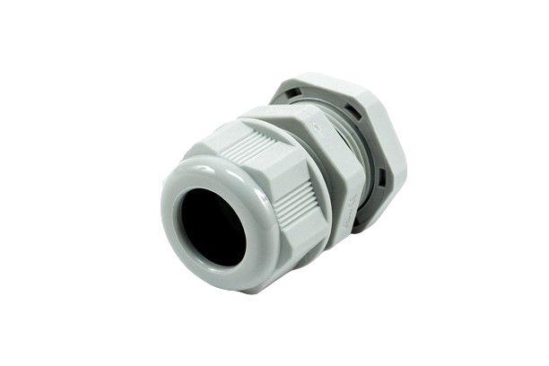 Produktfoto 1 von Hammond 1427NCG Kabelverschraubung, PG19 Nylon Grau 12mm/ 15mm, IP68