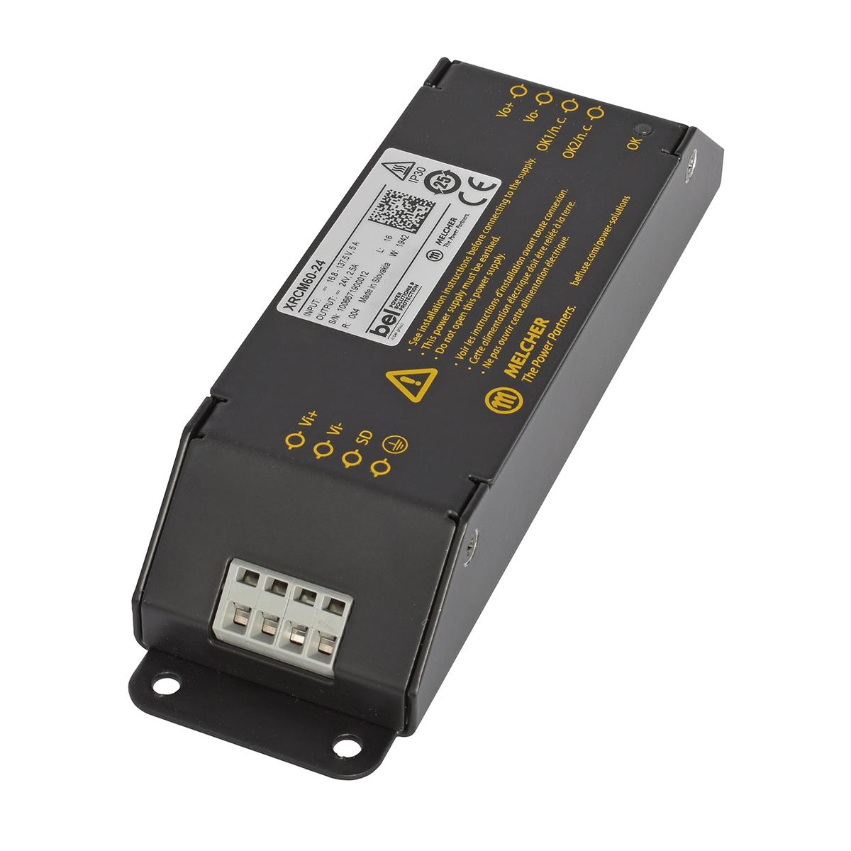 Produktfoto 1 von BEL Power RCM DC/DC-Wandler 60W 110 V dc IN, 12V dc OUT / 5A isoliert