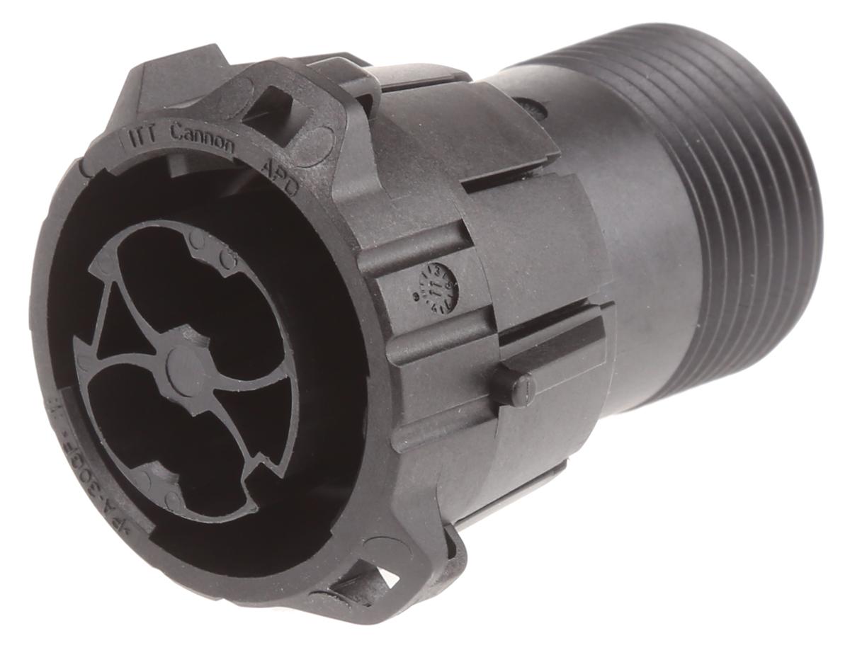 ITT Cannon APD DIN-Stecker Gerade 2-polig, 48 V dc IP 67 Kabelmontage