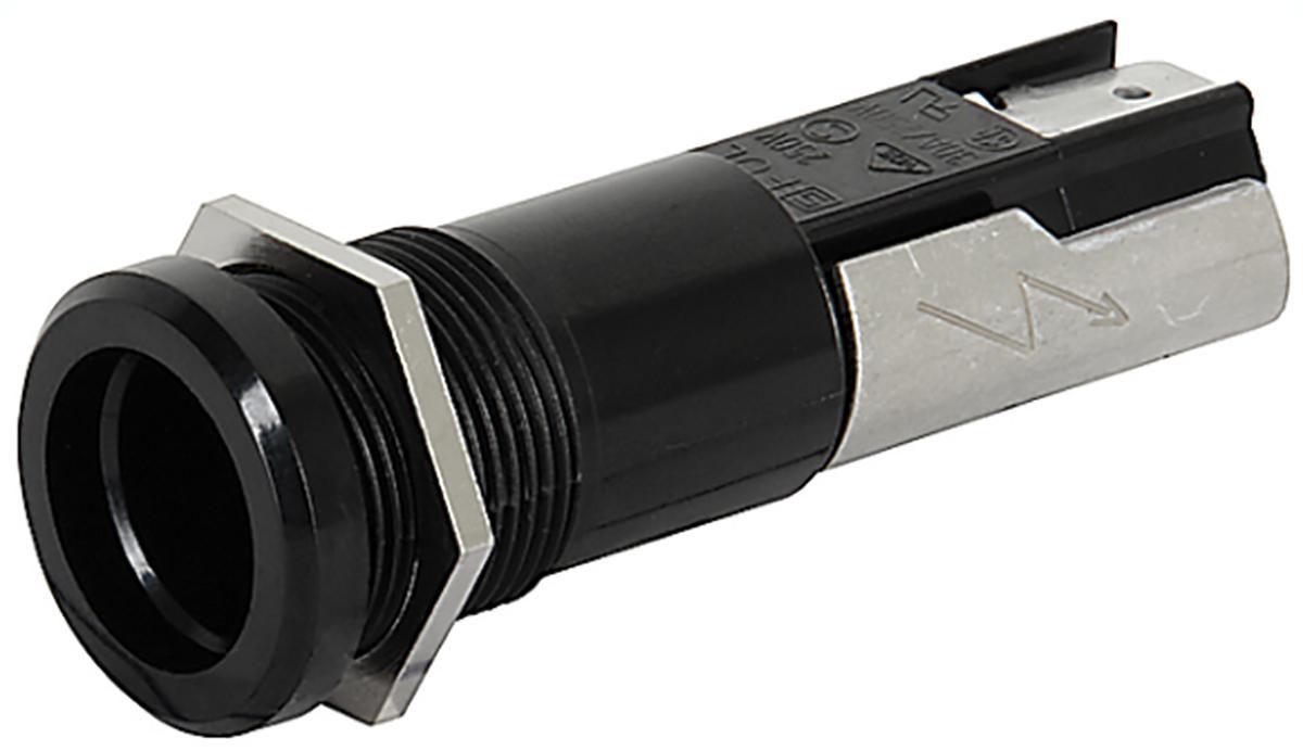 Produktfoto 1 von Schurter Sicherungshalter für 6.3 x 32, 5 x 20mm Sicherungen 16A 500V ac, Serie FUL 1P-polig