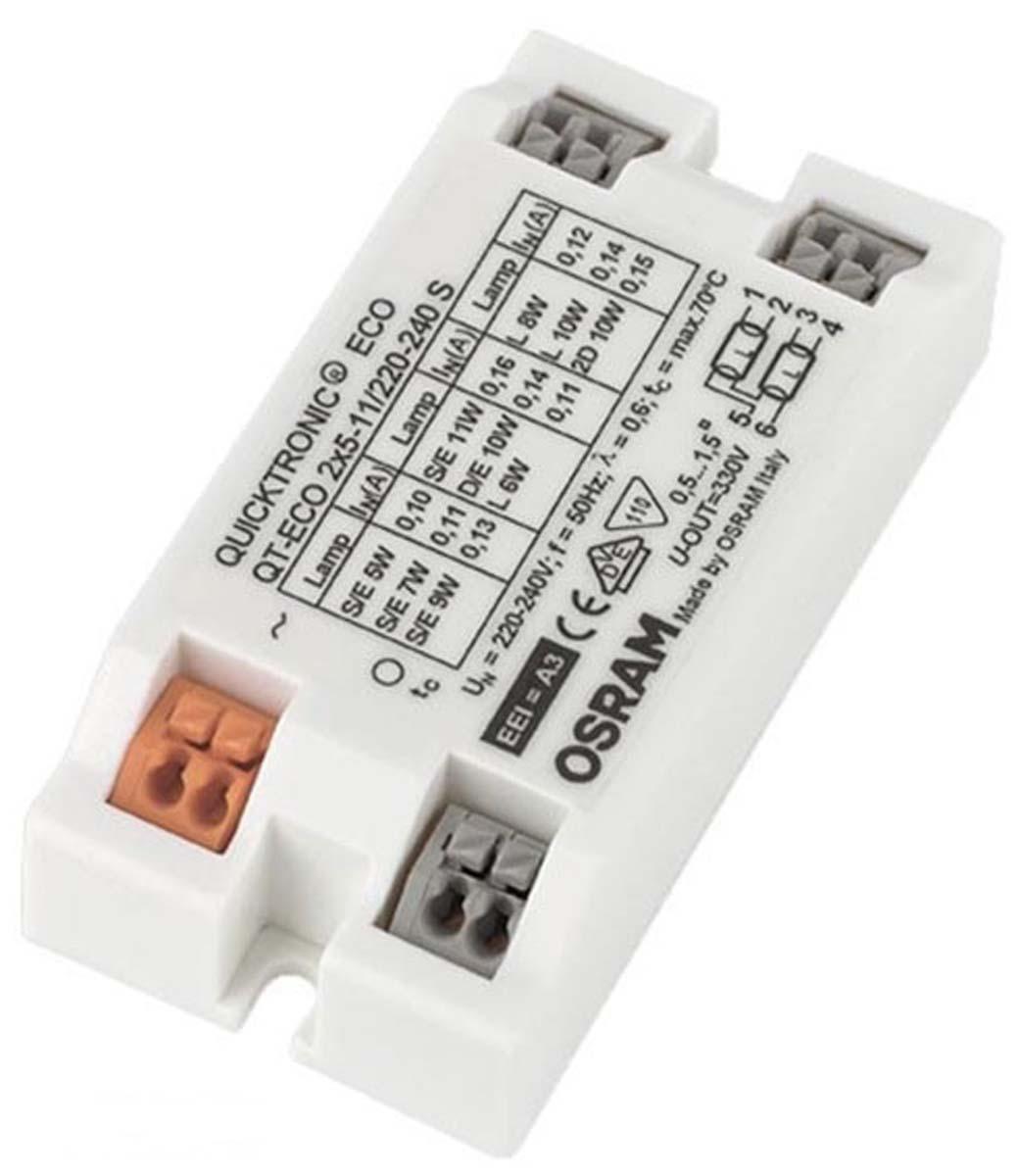 Produktfoto 1 von Osram QUICKTRONIC Vorschaltgerät Elektronisch 21 W / 220 → 240 V Kompakt-Leuchtstofflampen