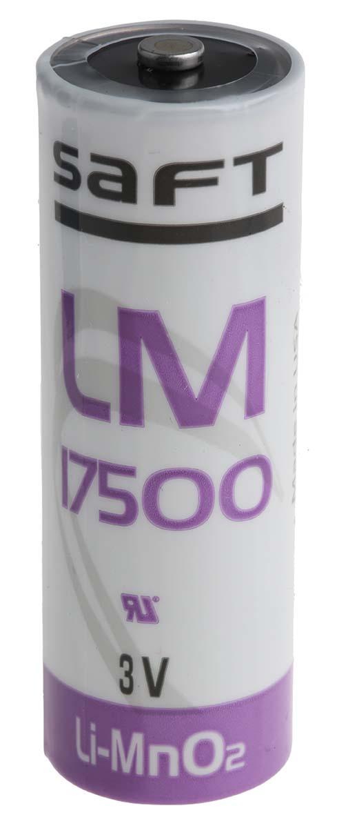 Produktfoto 1 von Saft LM17500 A Batterie, 3V / 3Ah LiMnO2 17.5 (Dia.) x 51.5mm