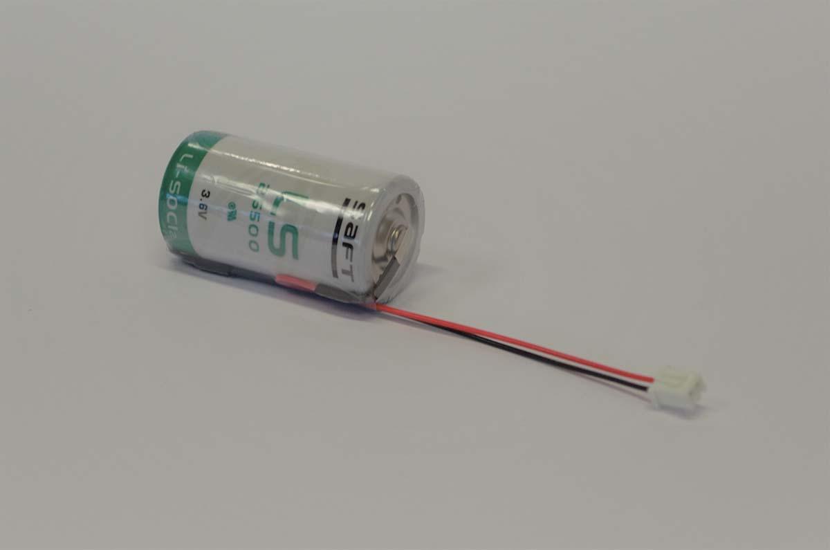 Produktfoto 1 von Saft Li-Thionylchlorid C Batterie LS26500FLC, 3.6V mit Drahtanschlussanschluss