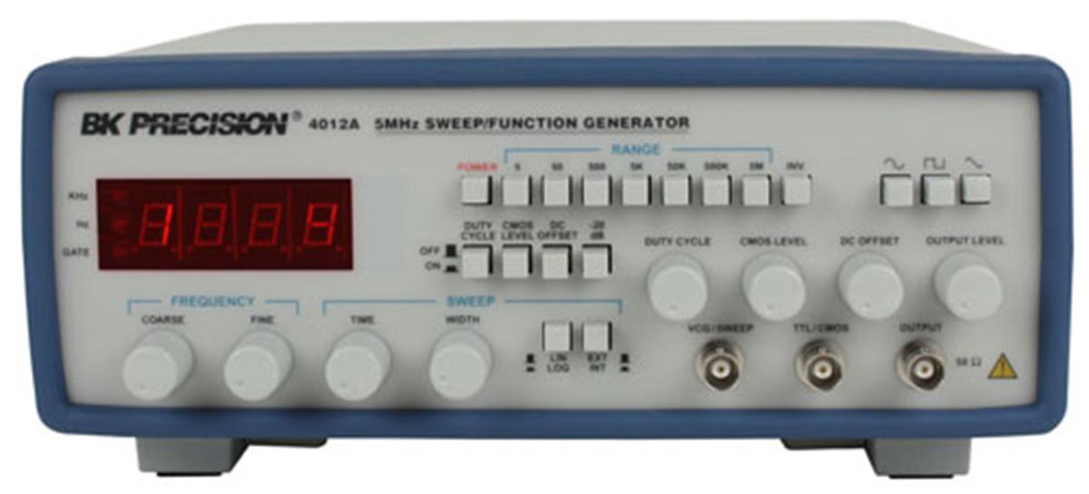 BK Precision Funktionsgenerator, Wobbler 0.5Hz → 5MHz  Digitalfrequenz, ISO-kalibriert