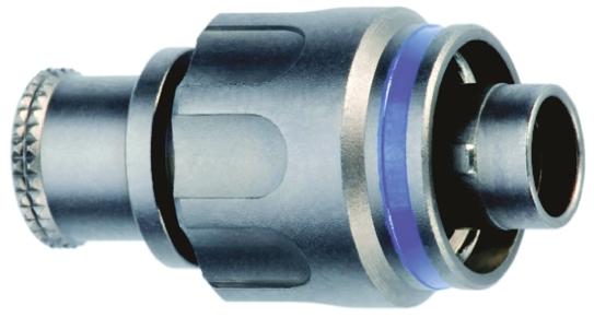 Lemo 0M DIN-Stecker Gerade 5-polig / 6.5A IP68, Crimpanschluss Kabelmontage