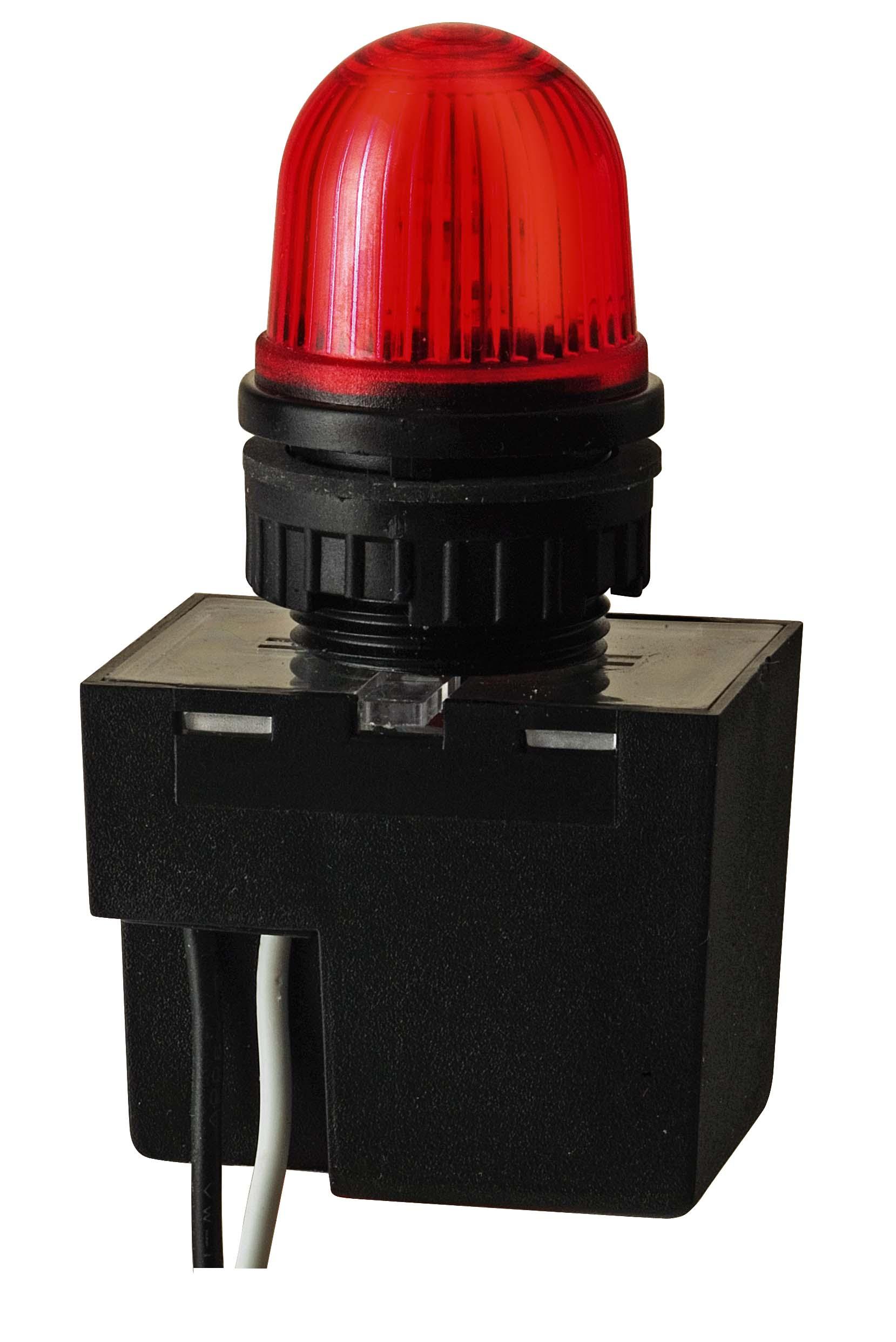 Produktfoto 1 von Werma 232, Xenon Blitz Signalleuchte Rot, 24 V