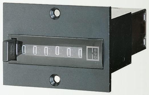 Produktfoto 1 von Hengstler 864 Zähler 6-stellig, Impulse, max. 25Hz, 12 V dc, 0 → 999999