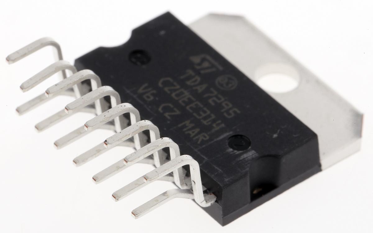 Produktfoto 1 von STMicroelectronics Klasse A-B Audio Verstärker Audio 1-Kanal Mono MULTIWATT V 80W 15-Pin +70 °C