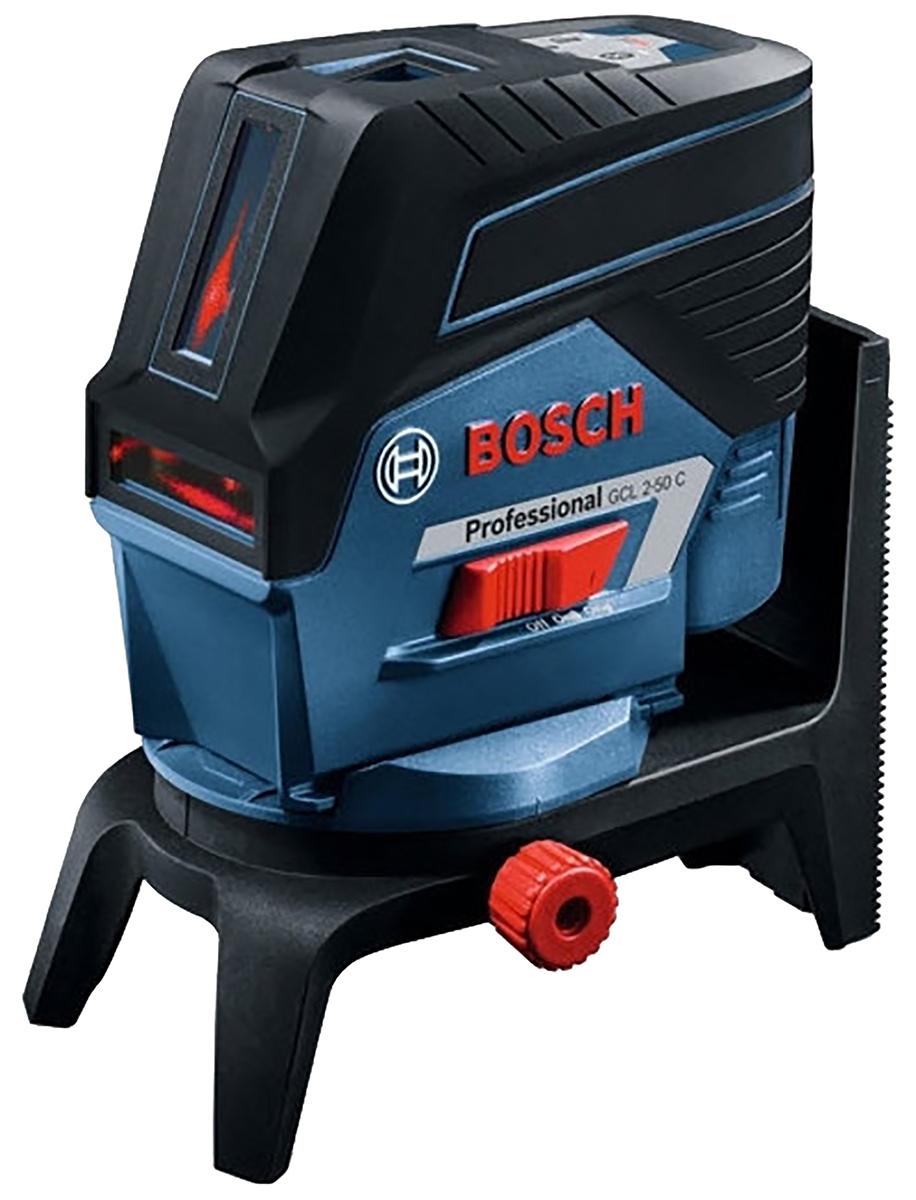 Bosch GCL 2-50 C + RM2 Lasernivelliergerät selbstnivellierend Rot, Klasse 2