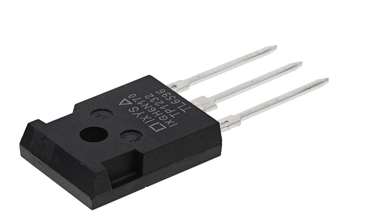 Produktfoto 1 von IXYS IGBT / 6 A ±20V max., 1700 V, 3-Pin TO-247AD N-Kanal