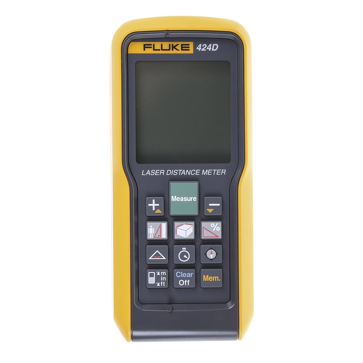 Produktfoto 1 von Fluke 424D LCD Laser Entfernungsmesser, metrisch/zöllig, Klasse 2, 635nm