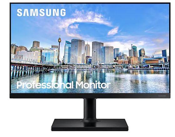 Produktfoto 1 von Samsung Monitor F24T450FQR, 24, Auflösung max.1920 x 1080 LCD, LED, 178°/178° Betrachtungswinkel