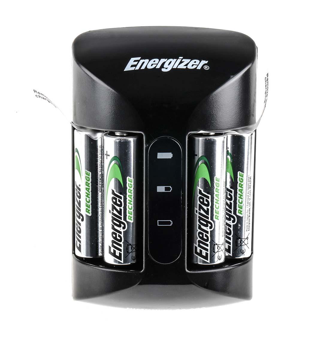 Produktfoto 1 von Energizer Recharge® Pro Charger Akkuladegerät für 4 NiMH Akkus AA, AAA-