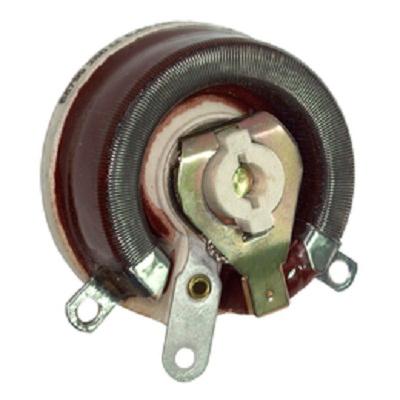 Ohmite RUS1R0E Rheostat, 1Ω ±10% 1kW, Schaft ø 9,53 mm, Frontplattenmontage, Lötöse, 304.8 x 76.2mm