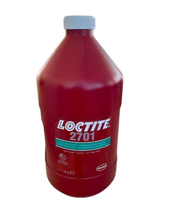 Produktfoto 1 von Loctite 2701 Schraubensicherung Grün 1 l, Hochfest aushärtend in 4 →25 min