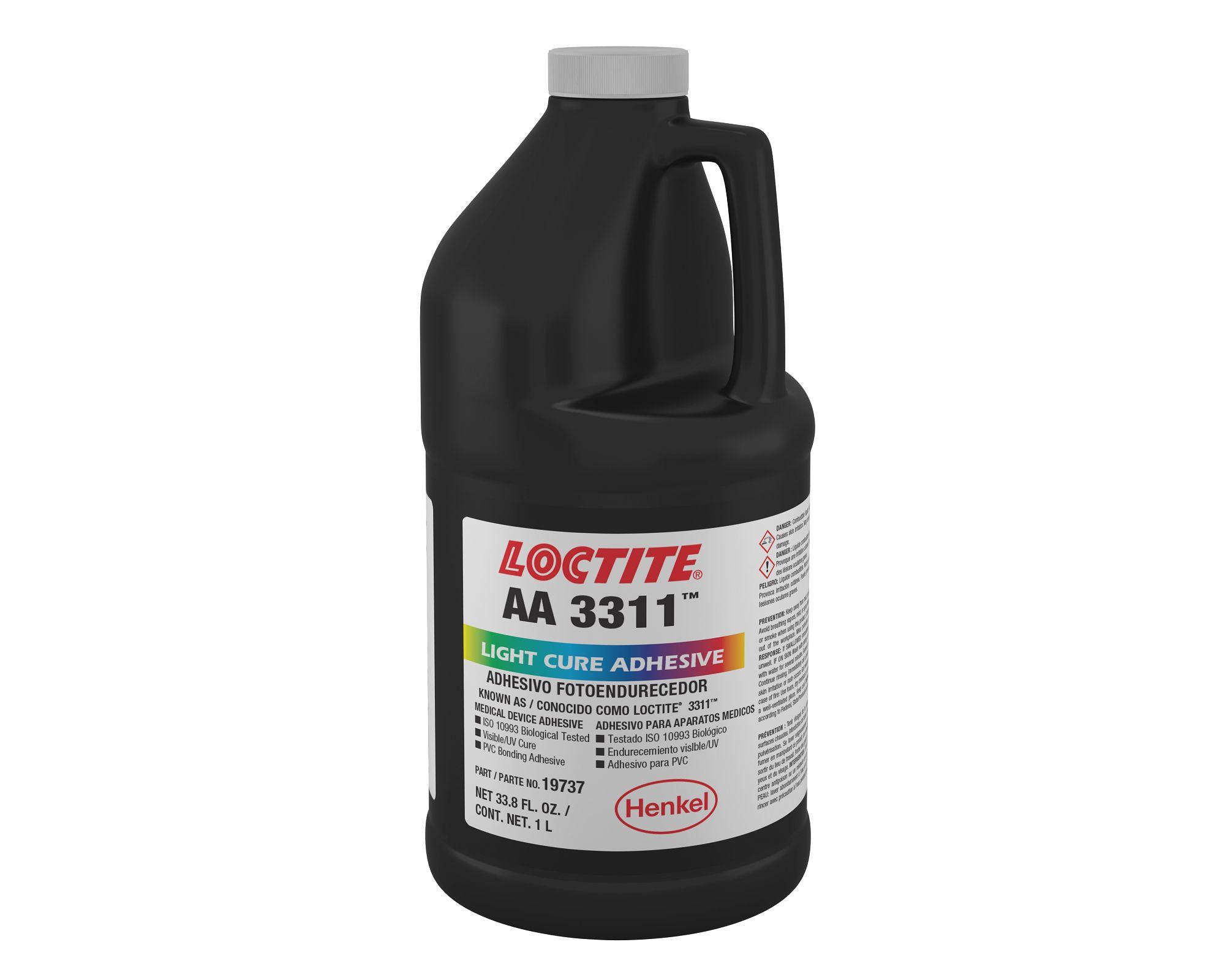 Produktfoto 1 von Loctite AA 3311 Acrylklebstoff transparent 1 L