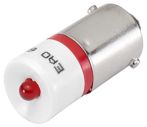 EAO LED LED Leuchtmittel Rot, 12V ac/dc / 390mcd