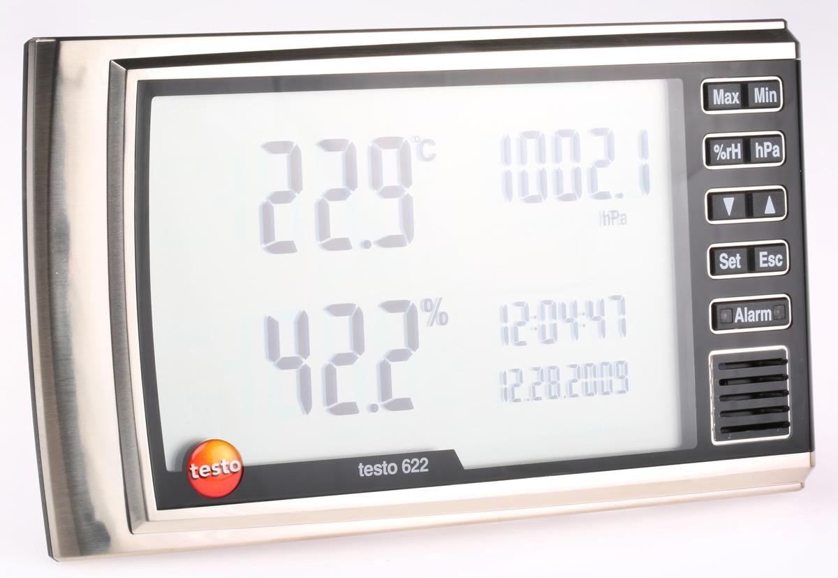 Produktfoto 1 von Testo 622 Hygrometer, Typ Digitalhygrometer, absolut +60°C / 100%RH, ±0,4 °C 0.1°C 0.1%RH