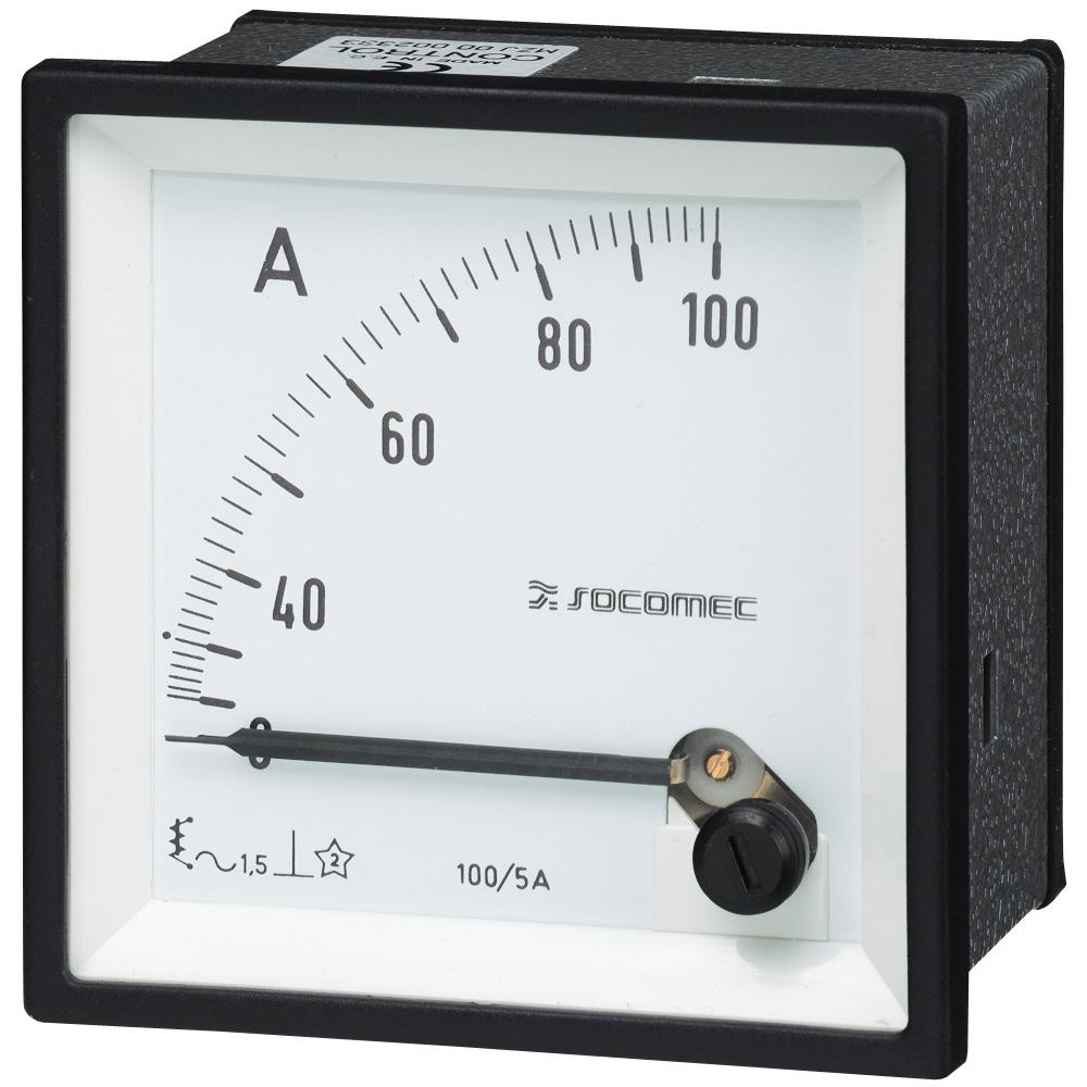 Produktfoto 1 von Socomec 192A Amperemeter 400A AC, 48mm x 48mm