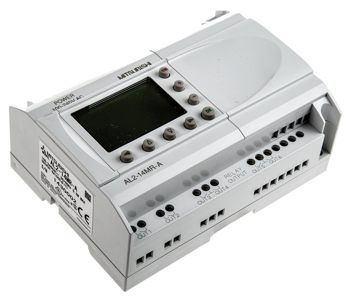 Mitsubishi Alpha 2 Logikmodul, 8 Eing. Relais Ausg.Typ Digital Eing.Typ 100 → 240 V ac