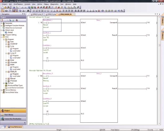 Mitsubishi PLC-Programmiersoftware für Serie FX PLC