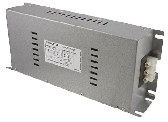 Produktfoto 1 von Schurter FMBC ECO Entstörfilter, 480 V ac, 50A, Schraubmontage 20W, Schraub, 3-phasig 7,5 mA / 50 → 60Hz Two