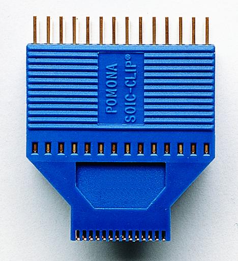 Pomona IC-Prüfklemme, 8-polig, 0.36Zoll, Vergoldet, SOIC